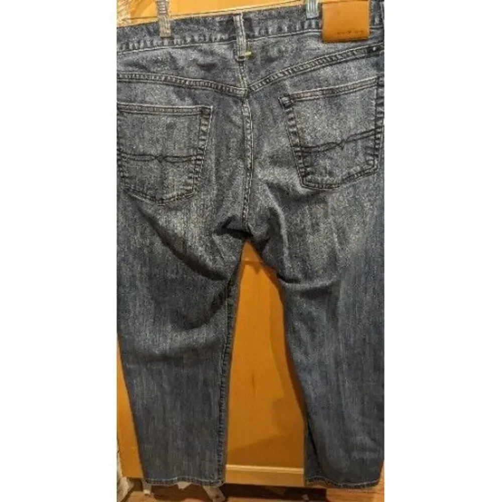 Lucky Brand Jeans Mens 38x30‎ Blue Classic Straight  Denim Zip Fly